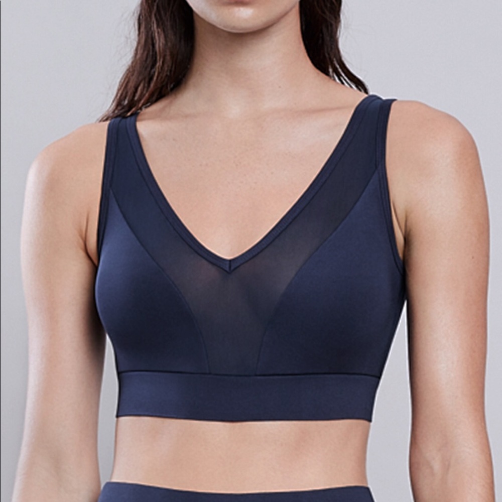 Lynx Active Navy Flusky Sports Bra